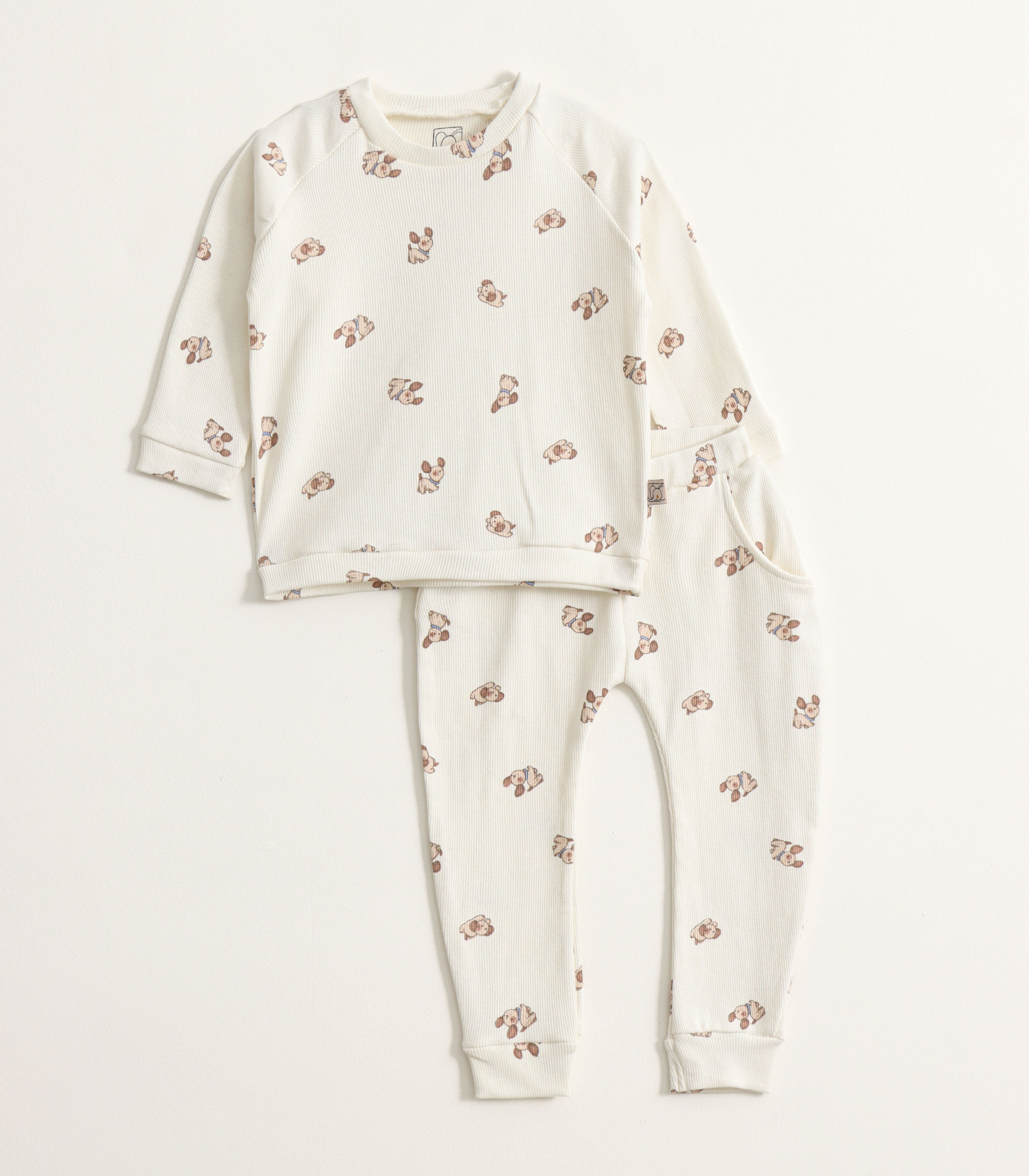 Teddy_Bear_Ribbed_Kids_Pyjama_Se