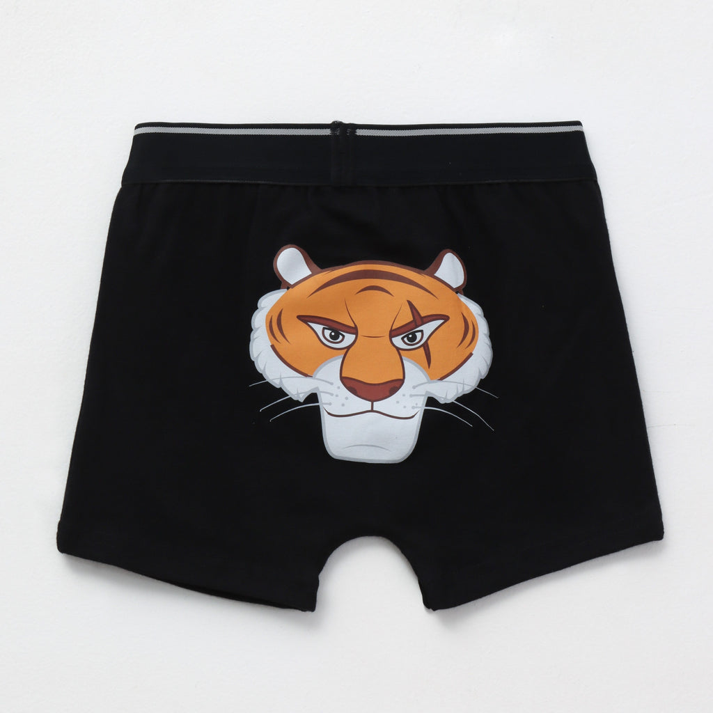 Tiger_Face_Cartoon_Kids_Trunks