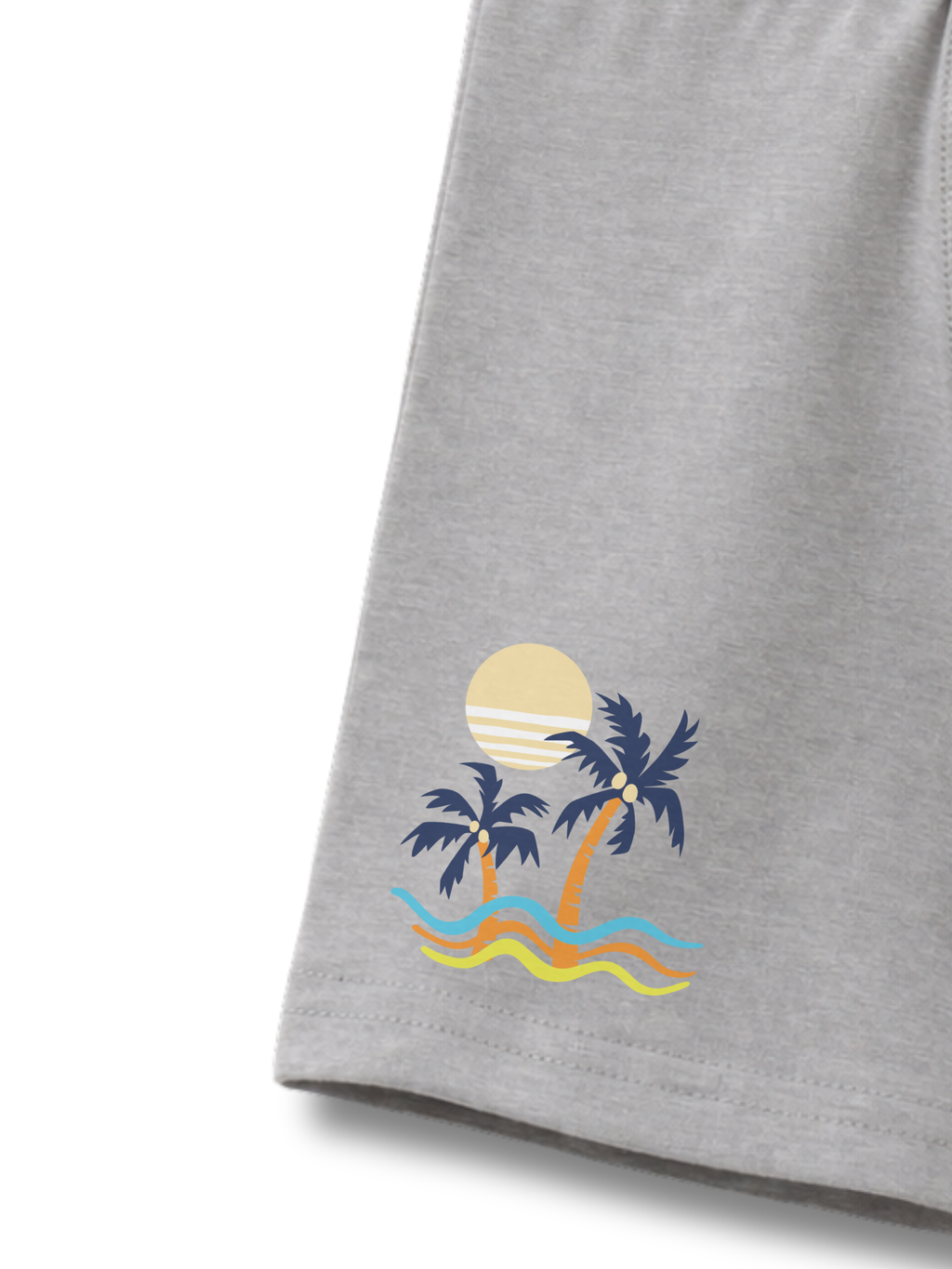 Tropical Island Paw Friends Kids Trunks