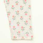 Mini Floral Print Kids Full Sleeve T-Shirt & Pyjama Set
