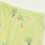 Sunny Sailboat Print Kids Full Sleeve T-Shirt & Pyjama Set