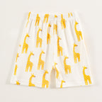 Off White Giraffe Print Kids Co-Ord Set