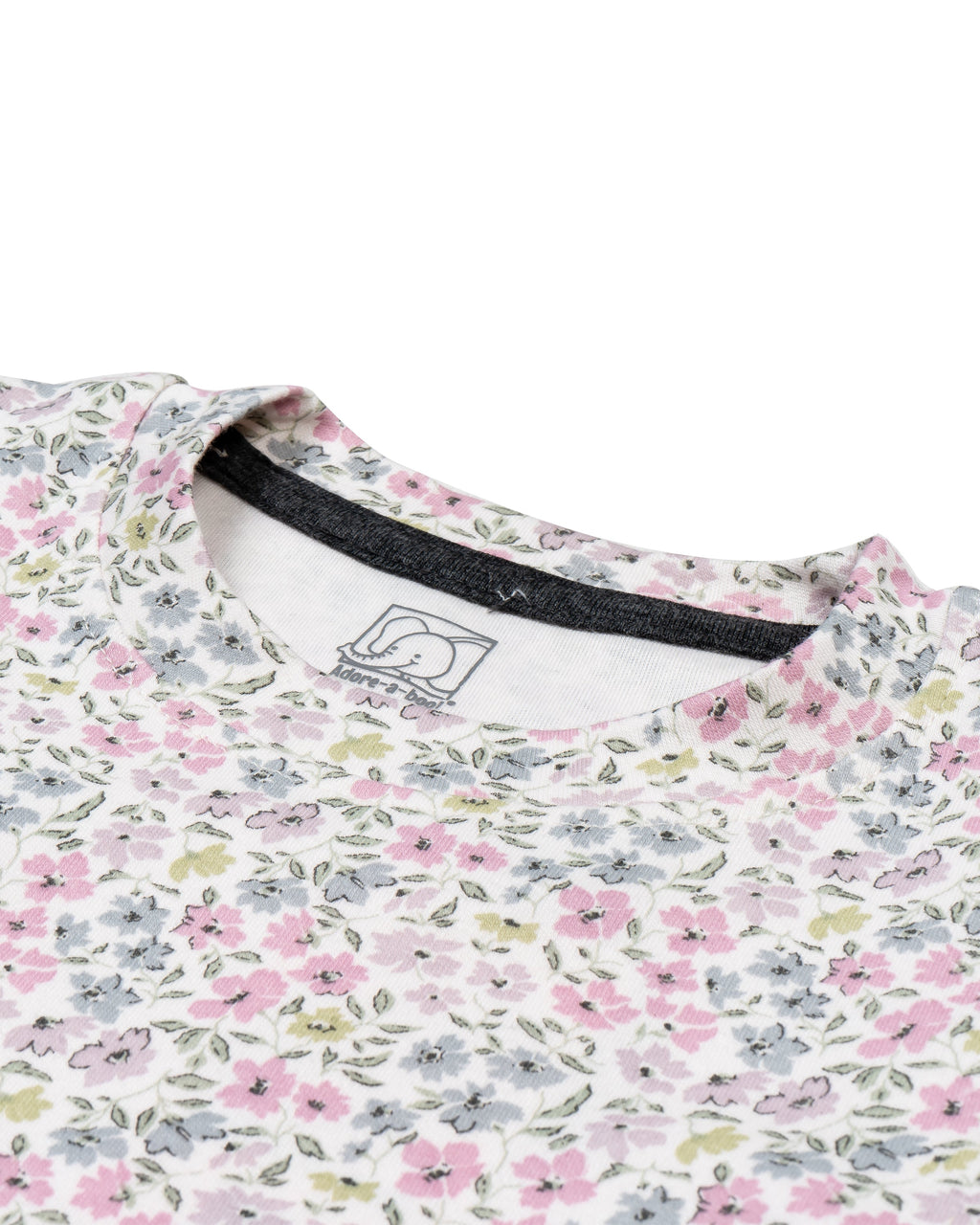 Floral Printed Kids Tshirt
