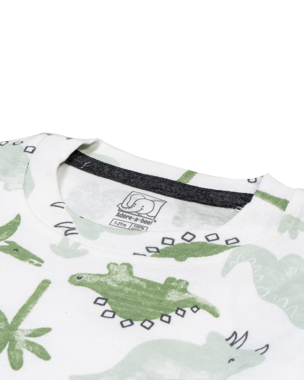Green Dinos Kids Tshirt