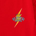 Supermom Bolt Kids T-Shirt - Red