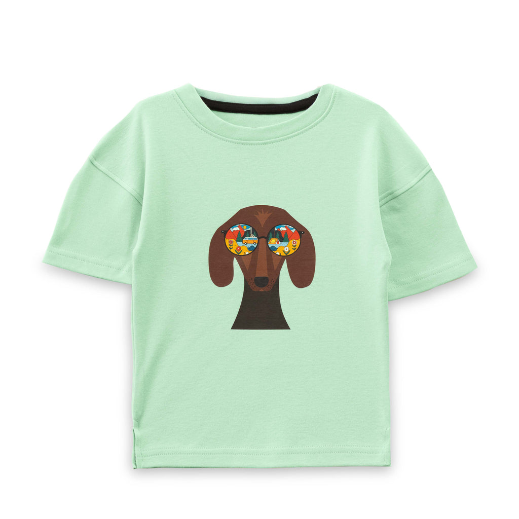 Cool Pup Sunglass Doggy Kids T-Shirt