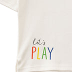 Lets Play Minimal Printed Kids Tshirt