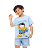 Vacay Vibes Sunglasses Garfield Beach Graphic T-Shirt