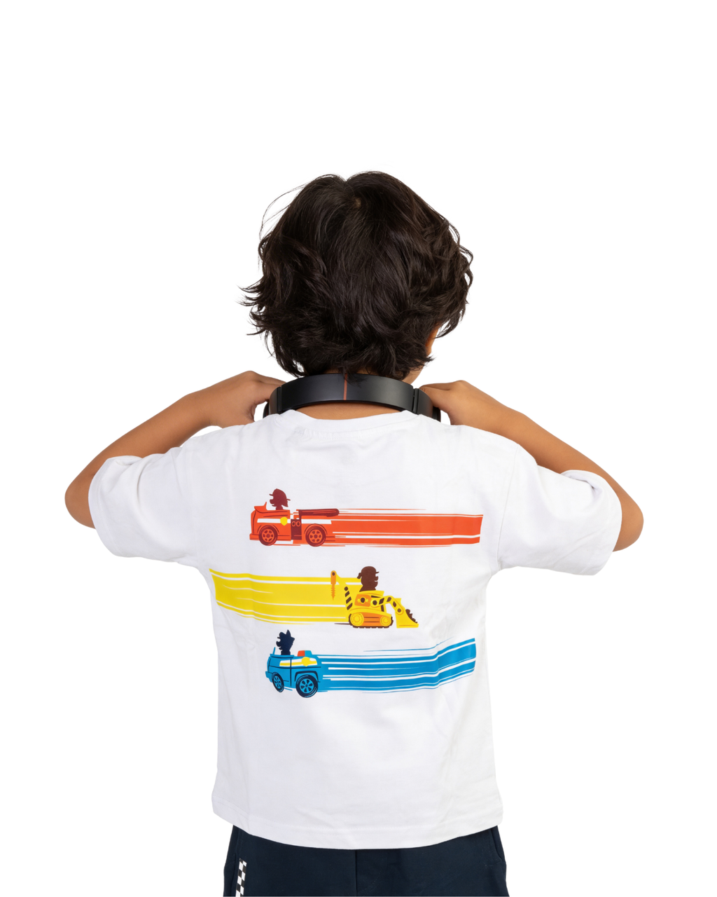 White Paw Patrol “Ready to Action” Kids T- Shirt and Shorts Set