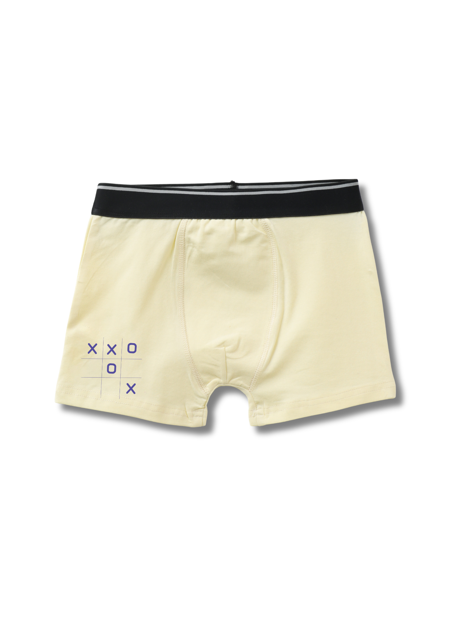Yellow Garfield Tic-Tac-Toe Play Action Kids Trunks