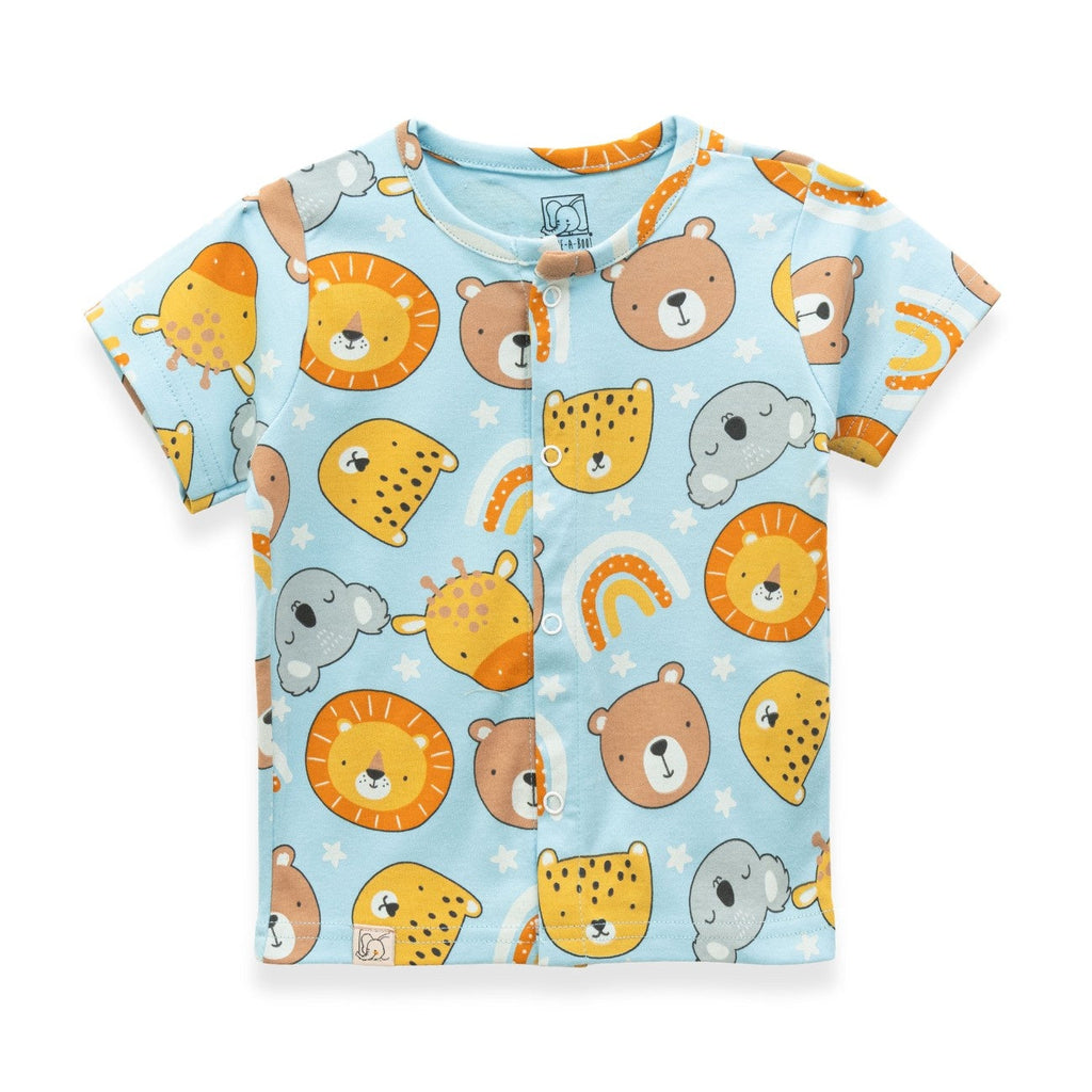 forest animals printed baby co-ord set new