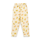 animals kids full sleeve pajama set pant