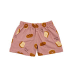 bread printed baby shorts set 