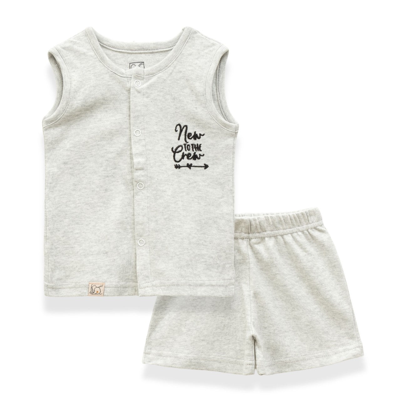embroidry cotton baby clothing set 