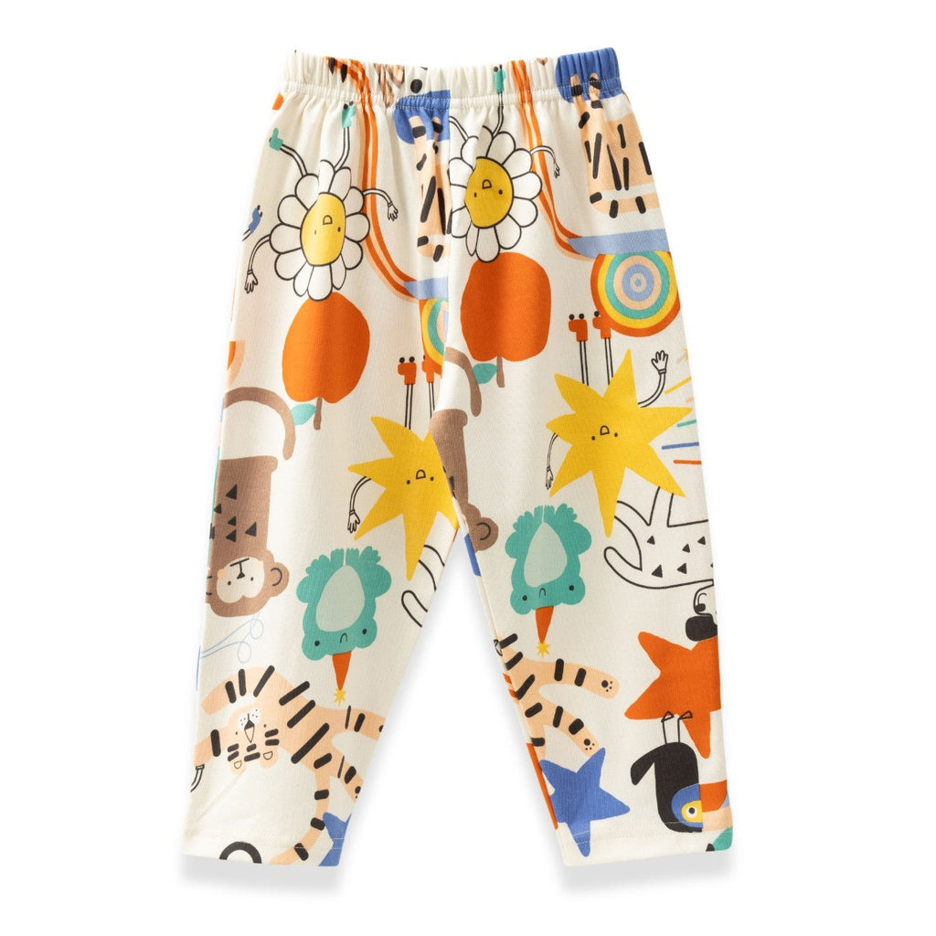 colourful printed cute baby night suit