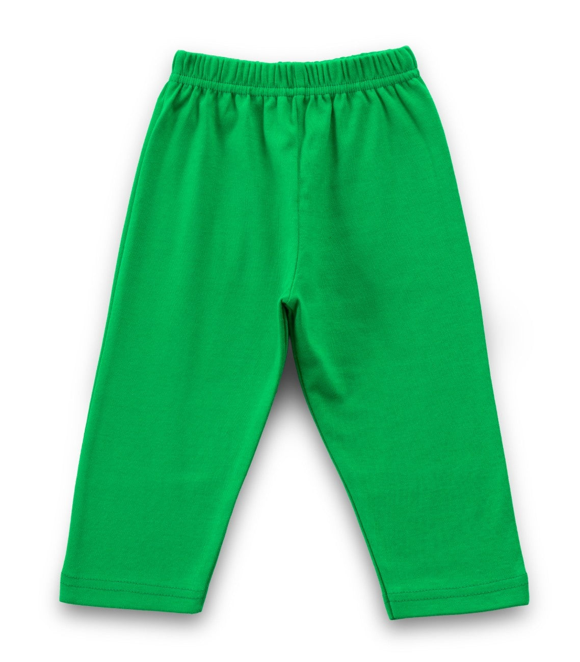 Solid Green Cotton Baby Pyjama pant