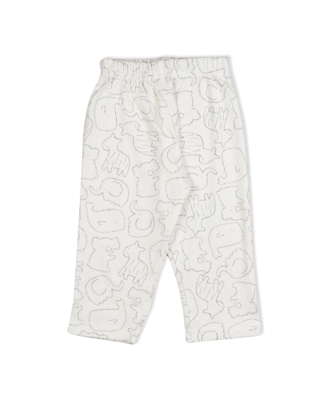 animals silhoutte baby night dress set