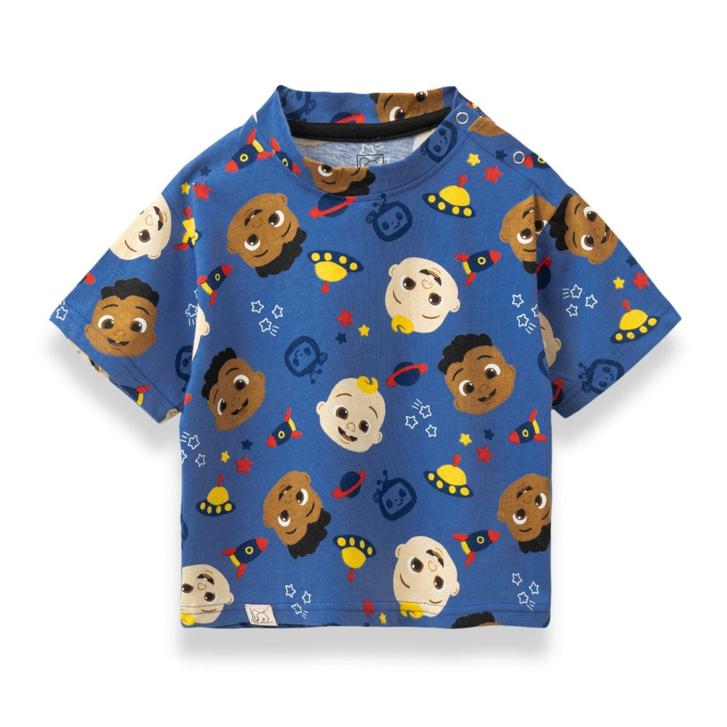 baby face printed cotton pyjama set latest