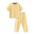 all over printed cotton baby pyjama set