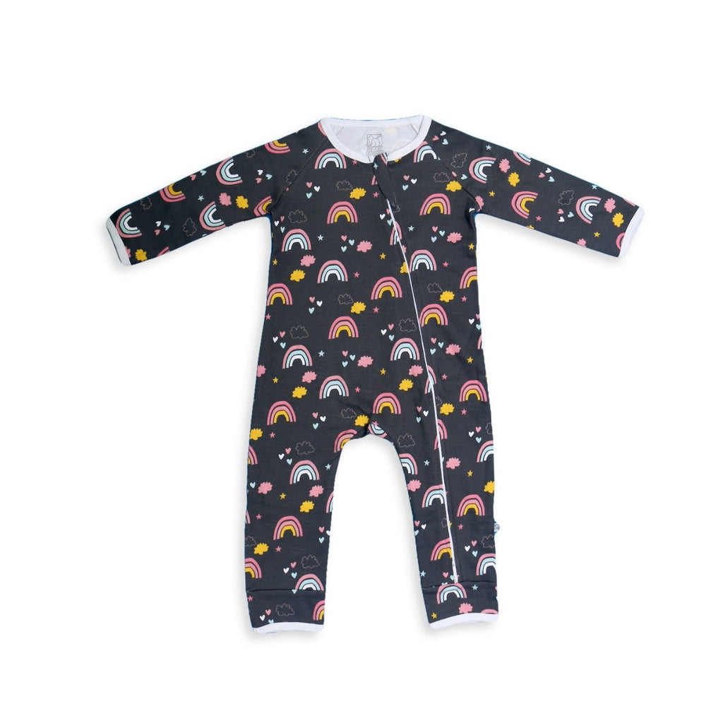 rainbow printed baby-night-dress
