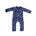 fox printed baby cotton night dress 