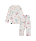 floral printed kids full sleeve pyjama set