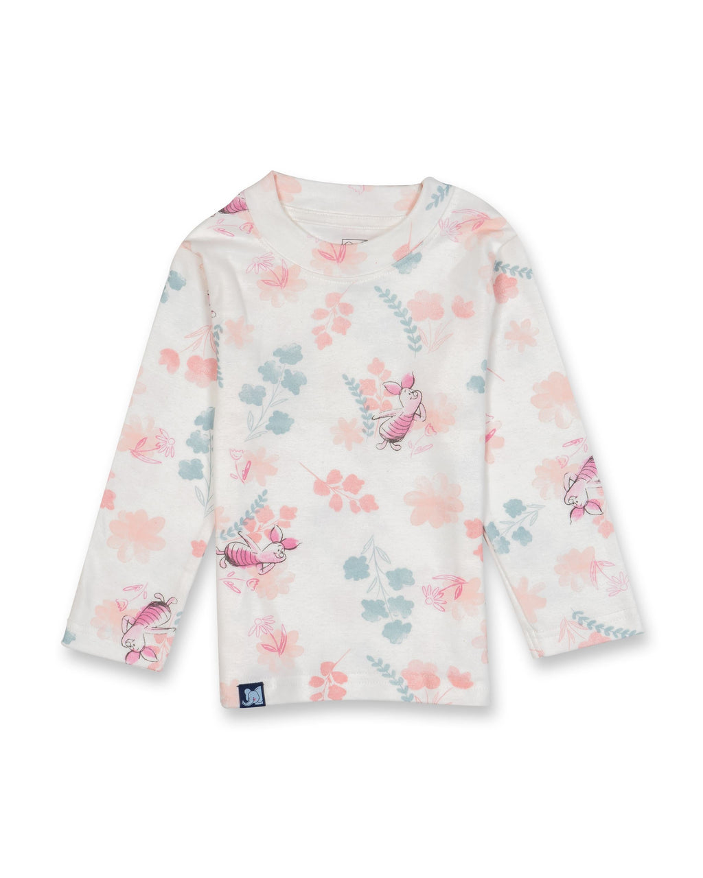 floral printed kids full sleeve tshirt