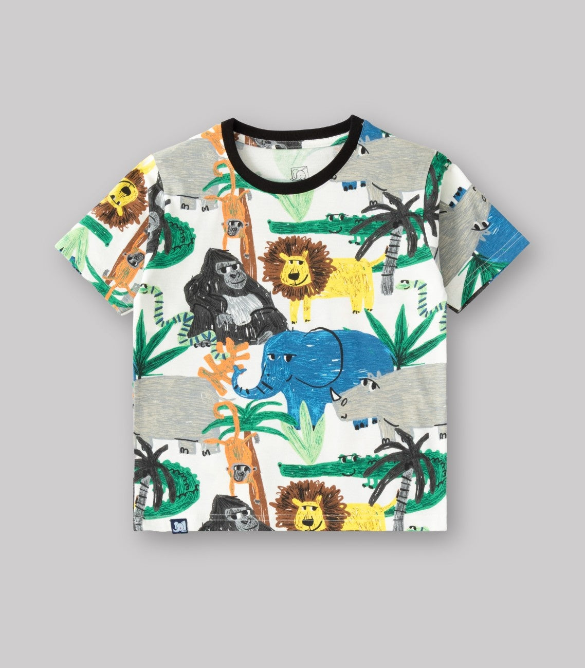 trendy animals kids clothing set pant