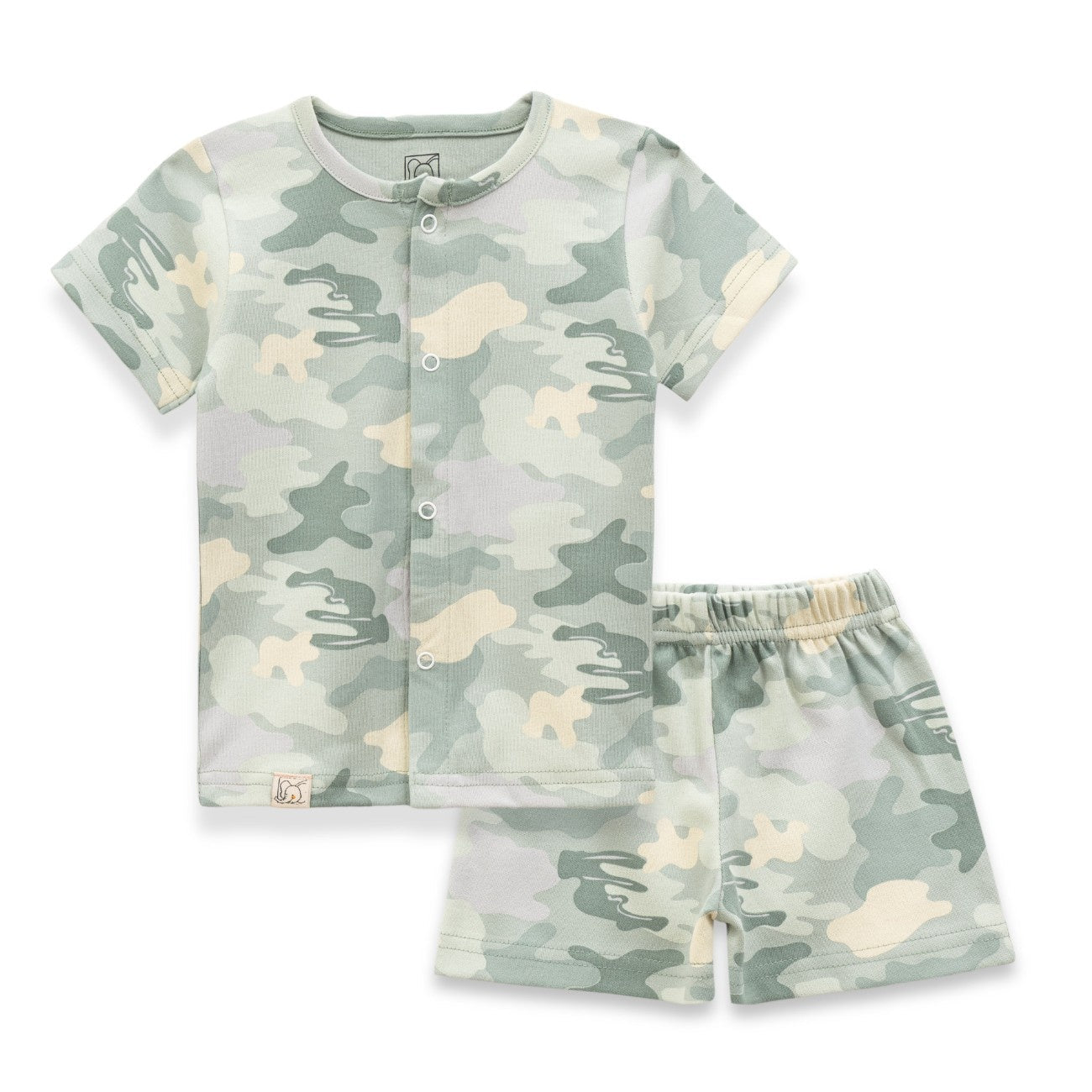 camouflage printed baby clothes cotton