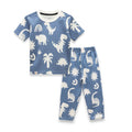 dino printed kids pajama set