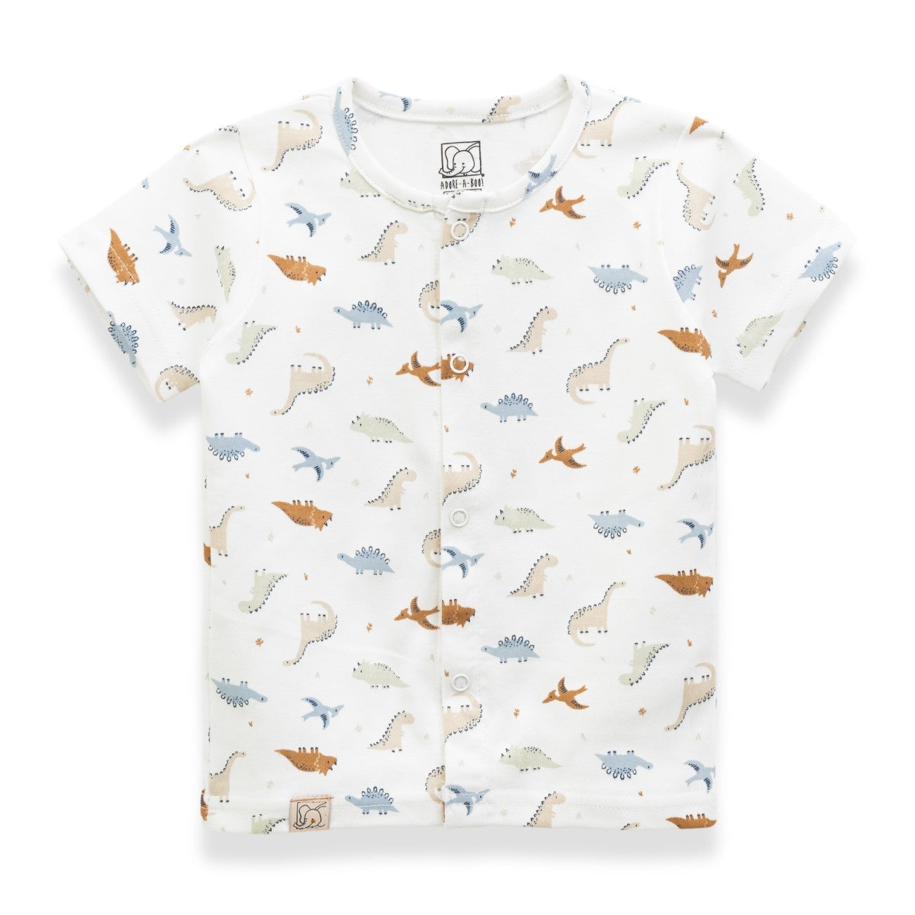 little dinosaurs printed baby clothes set  new