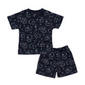dog printed cotton baby clothing set 