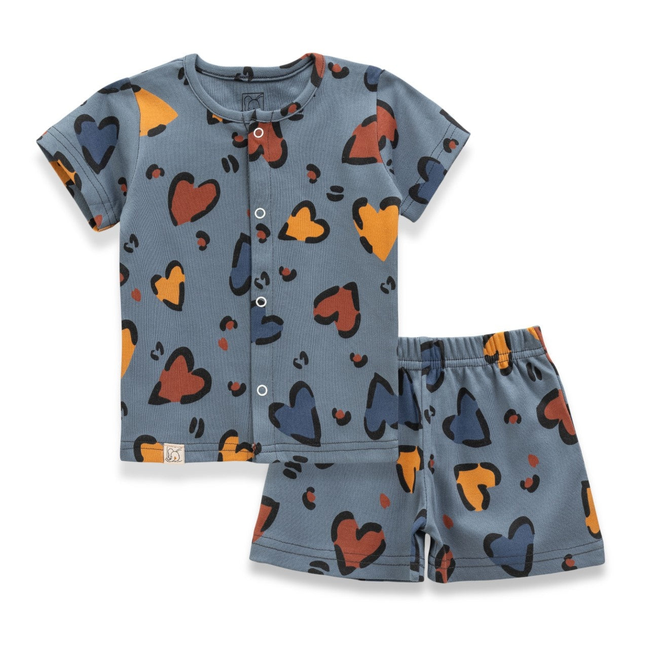 heartin printed baby clothing set cotton