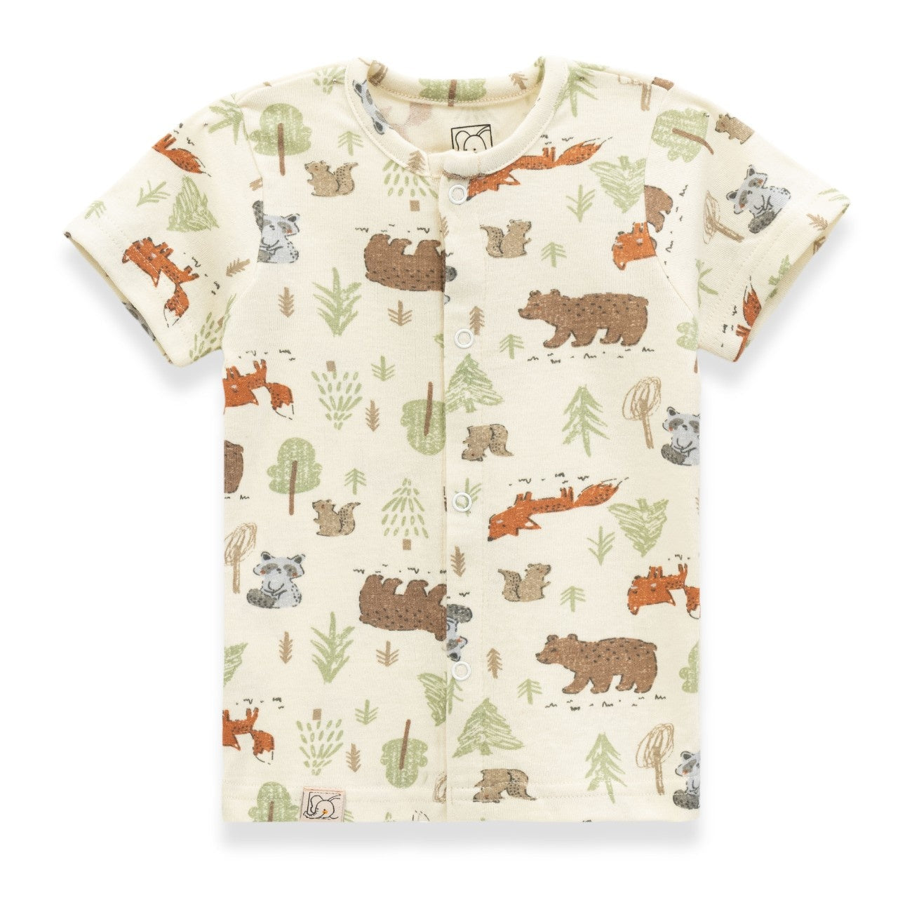 jungle bear printed baby clothes set latest