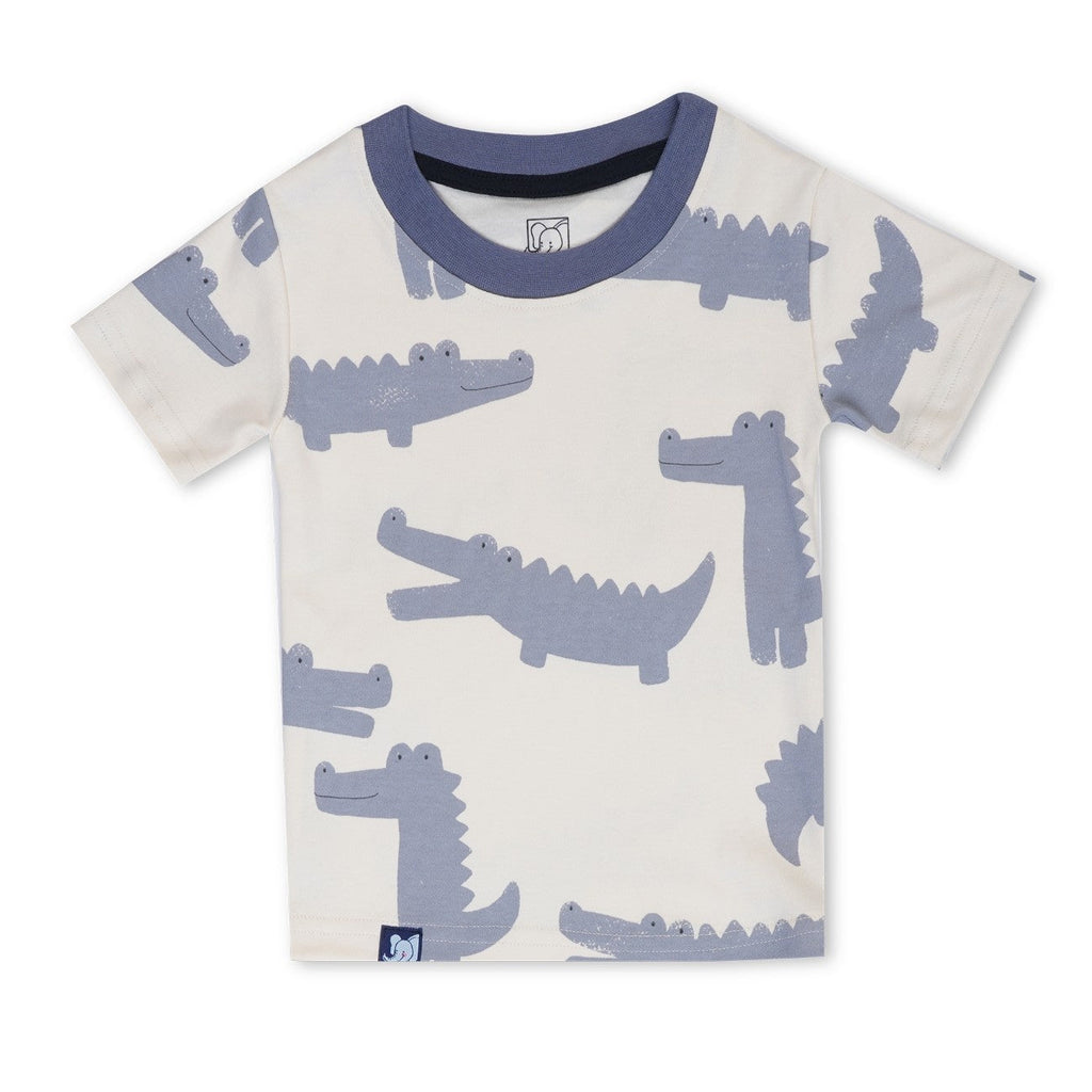 crocs printed white kids clothes for boys tshirt