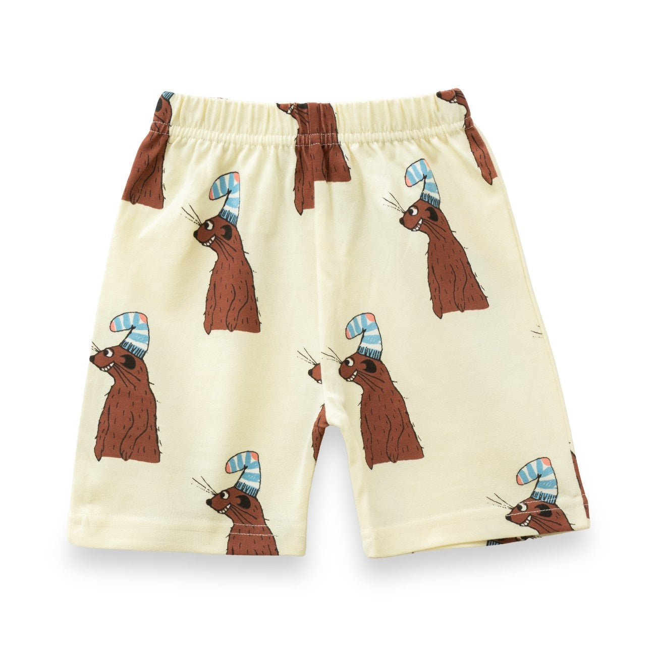 mongoose printed kids dress set shorts