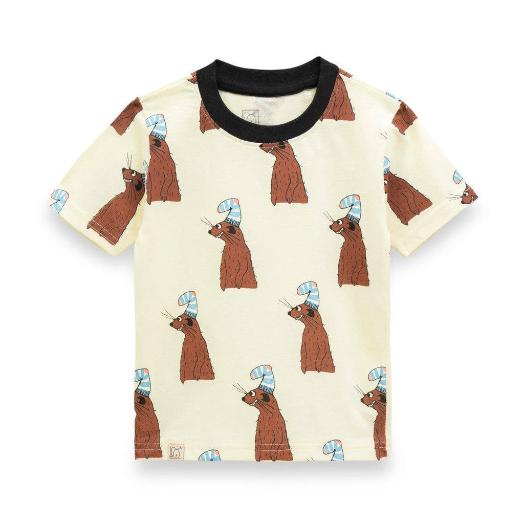 mongoose printed kids dress set tshirt
