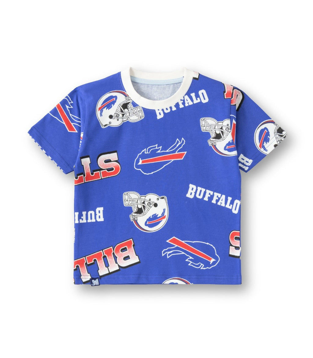 kids sports printed clothing set cotton