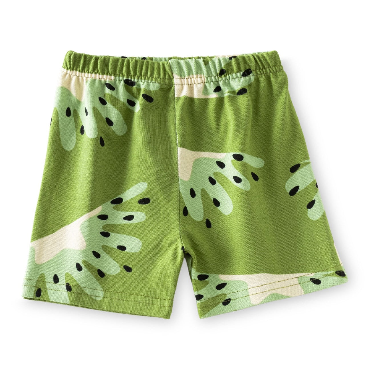 kiwi fruit green kids clothing set shorts