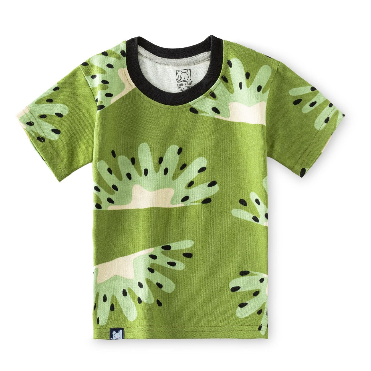 kiwi fruit green kids clothing set tshirt