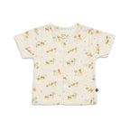 lion and tiger printed cotton baby clothes front view