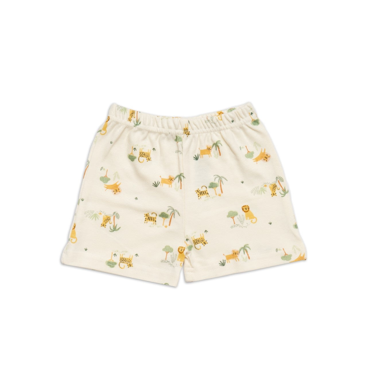 lion and tiger printed cotton baby clothes shorts