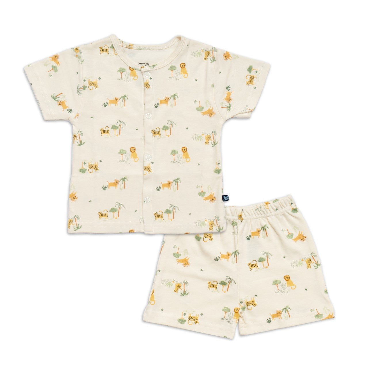lion and tiger printed cotton baby clothes