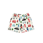 london city printed baby shorts set 