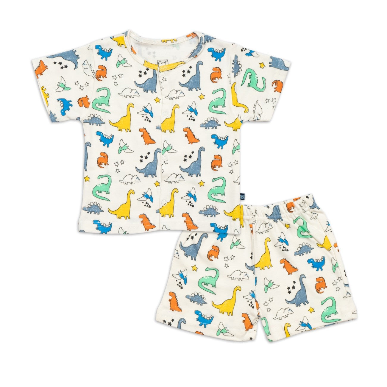 colour dino printed baby clothing set new