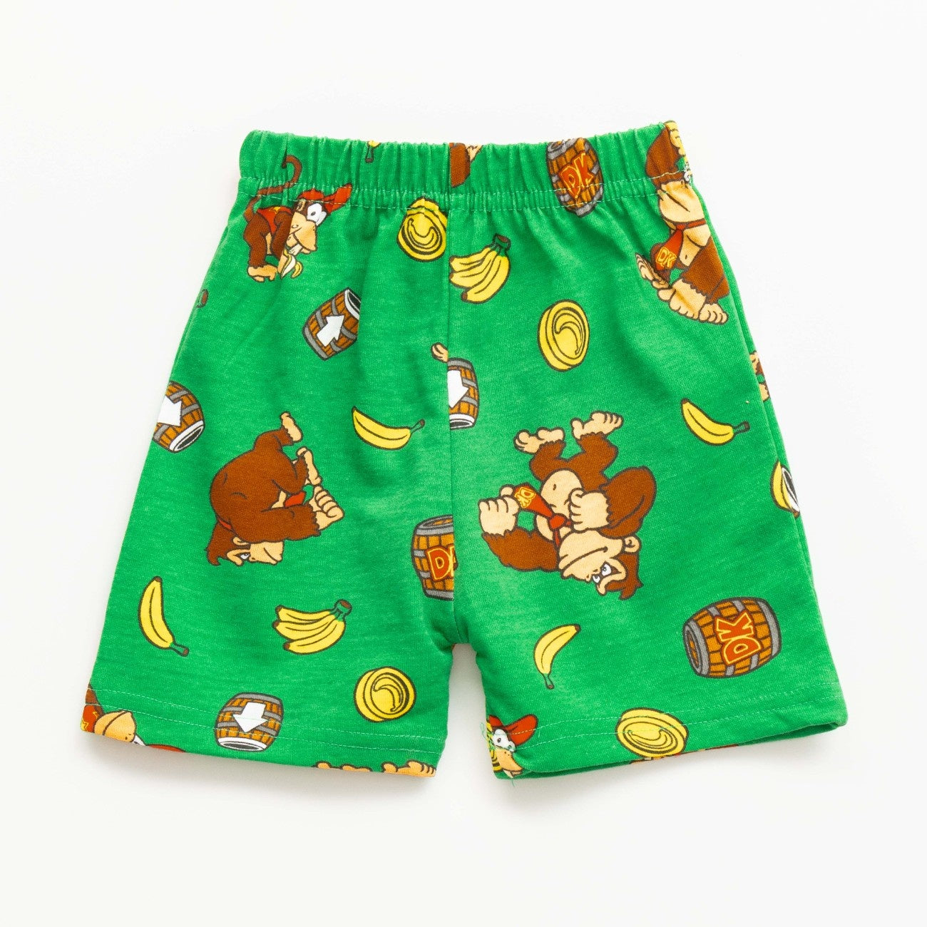 Monkey Printed Green Kids Clothing Set back