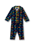 car printed night dress for kids