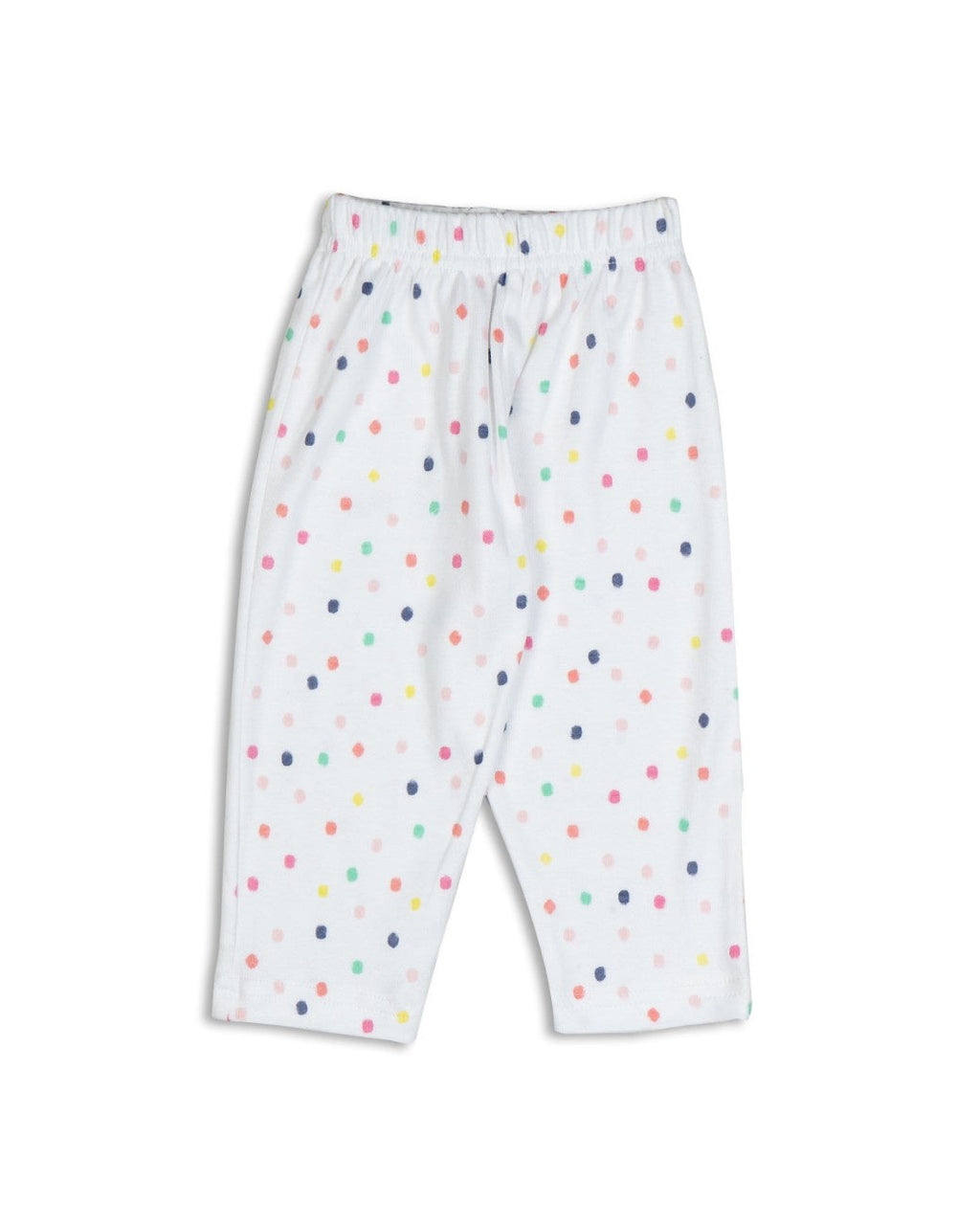 colour dots printed baby cotton pyjama pant