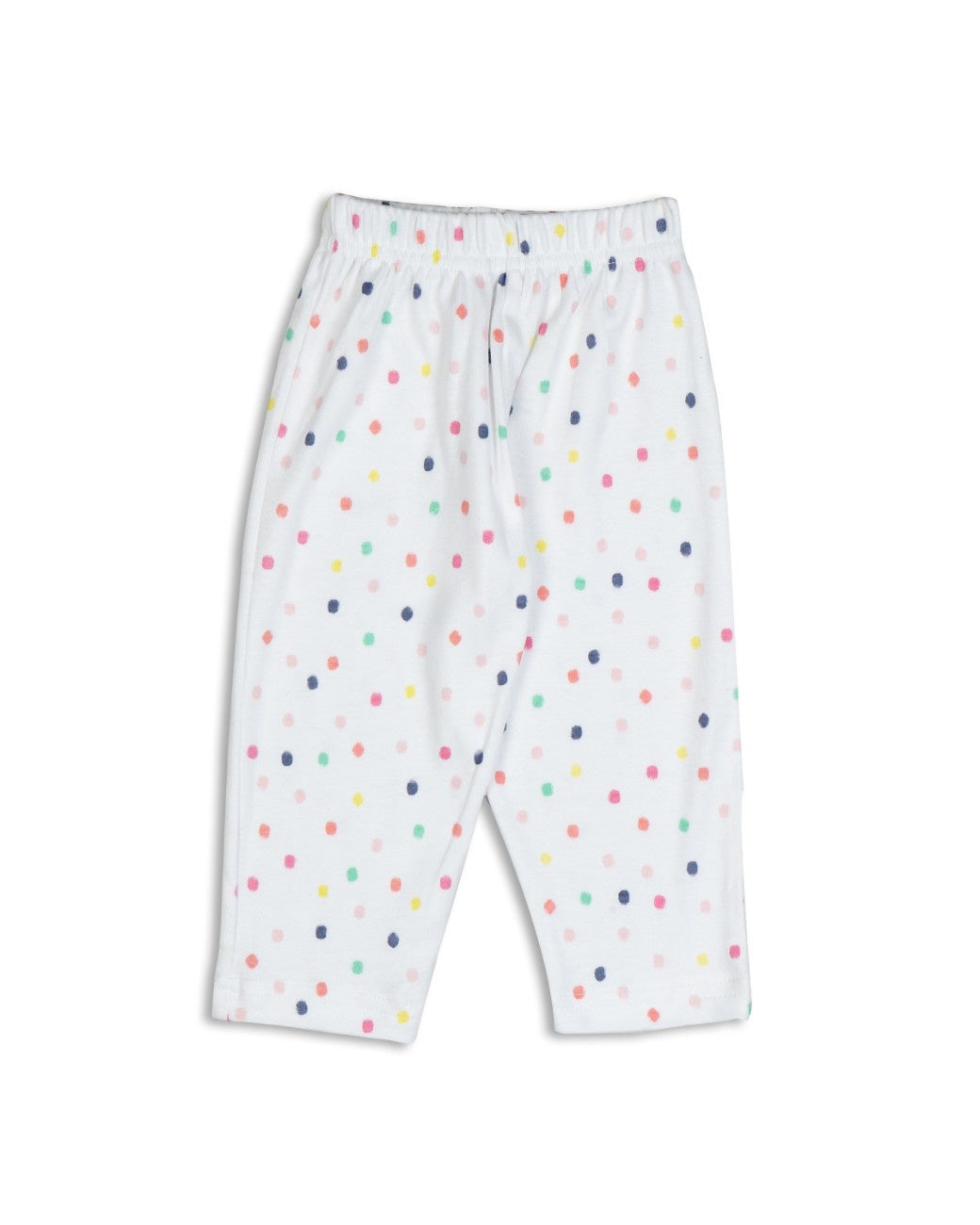 colour dots printed baby cotton pyjama pant