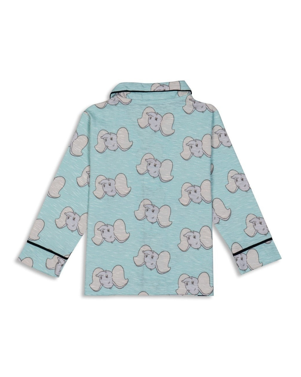 elephant printed kids night dress back